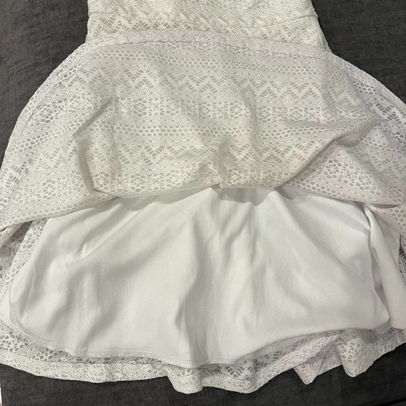 White Lace Dress - Picture 2 of 4